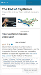 Mobile Screenshot of endofcapitalism.com